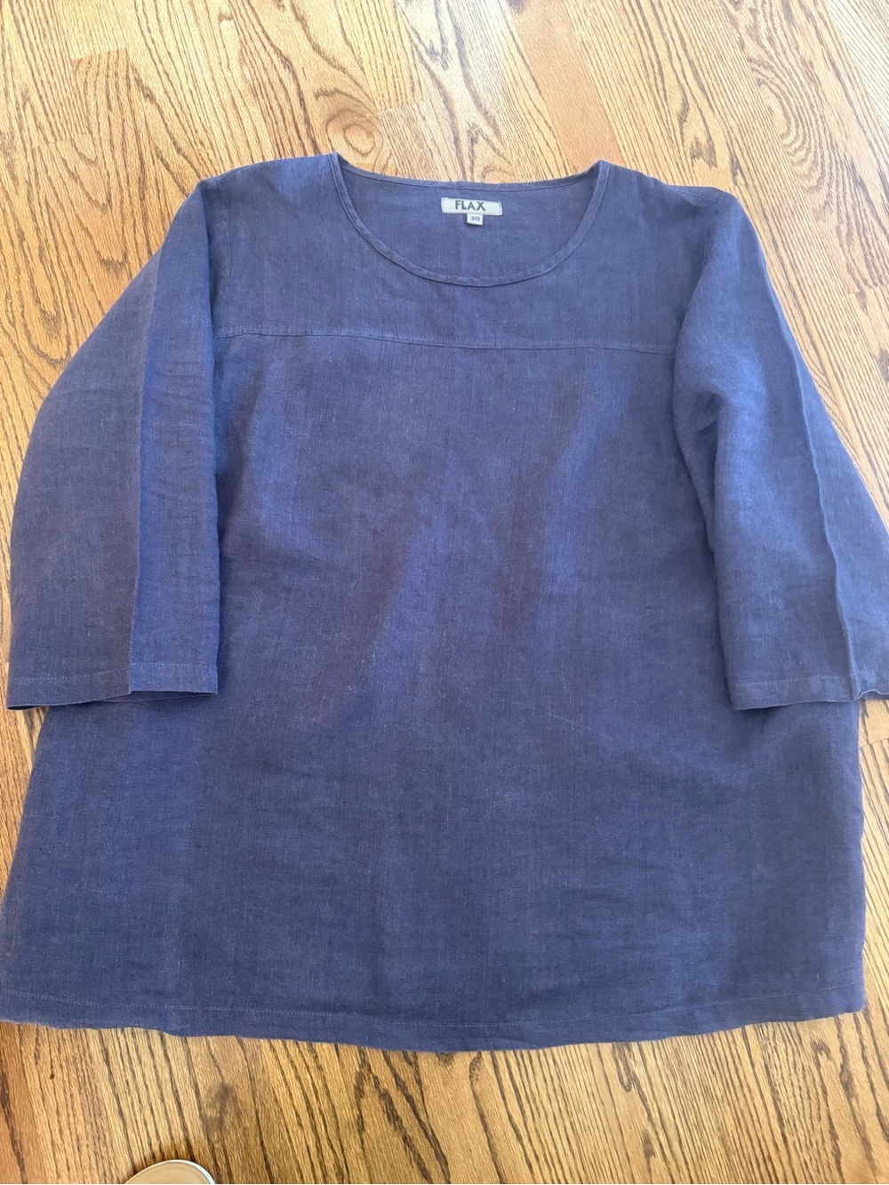 Flax Eggplant Tunic and Pants - 2G